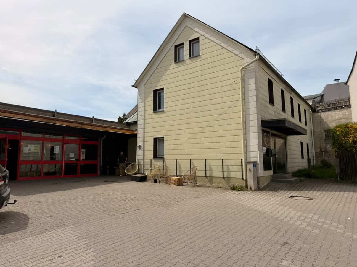 Fassade vor der Sanierung